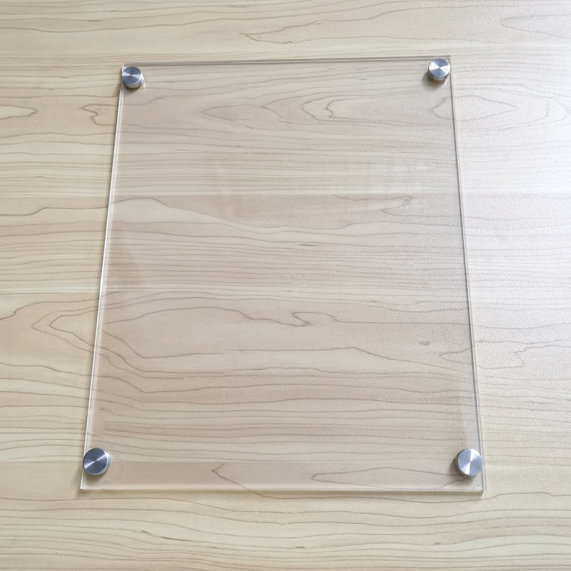 Cadre photo moderne Fixturedisplays® 8,5 po x 11 po avec quincaillerie décorative