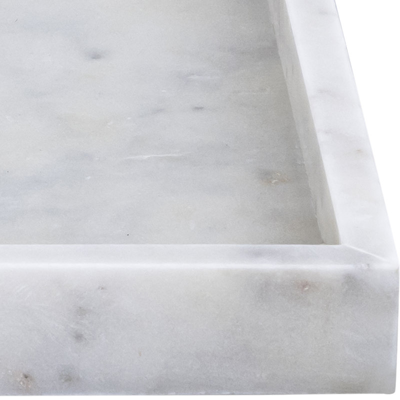 Barletta Tray, White