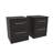 Keithrick Modern 2-Drawer Nightstand Set (2) - Bedside Tables - W15.7" Each-816007182