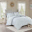 Ensemble de housse de couette réversible à motif floral en coton pour lit double / grand 3 pièces
