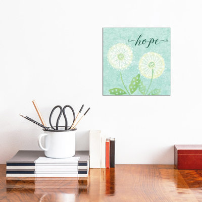 Dandelion Wishes II by Noonday Design - Wrapped Canvas Painting