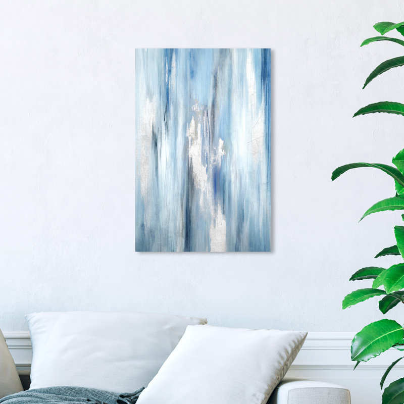 «Abstract Waterfall», reproduction d'art, Toile tendue, H 30 po x l 20 po x P 1,5 po