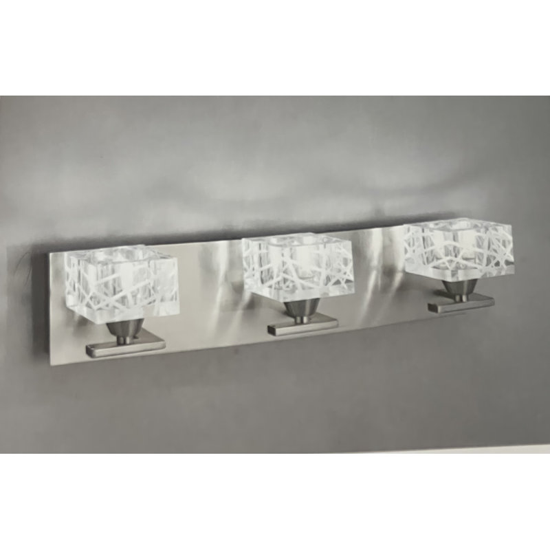 Éclairage pour meuble-lavabo 3 lumières