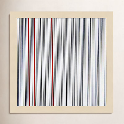 Mostly White Print by Alex Dunn