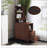 End Table with Drawers, Corner Table with Open Shelves, Tall Side Table for Bedroom and Corner(Expect Arrival Date 2025/4/16)