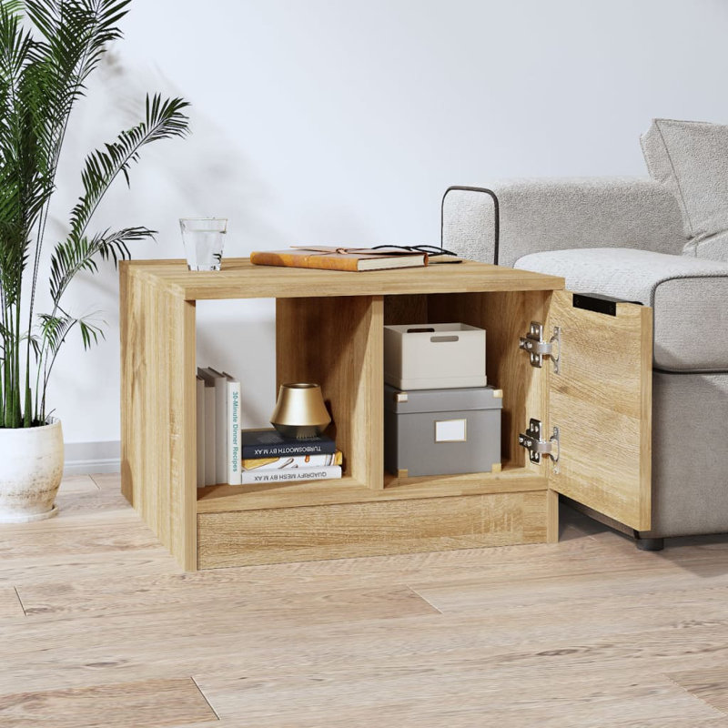 Coffee Table End Table Sofa Table Living Room Furniture Engineered Wood, Sonoma Oak