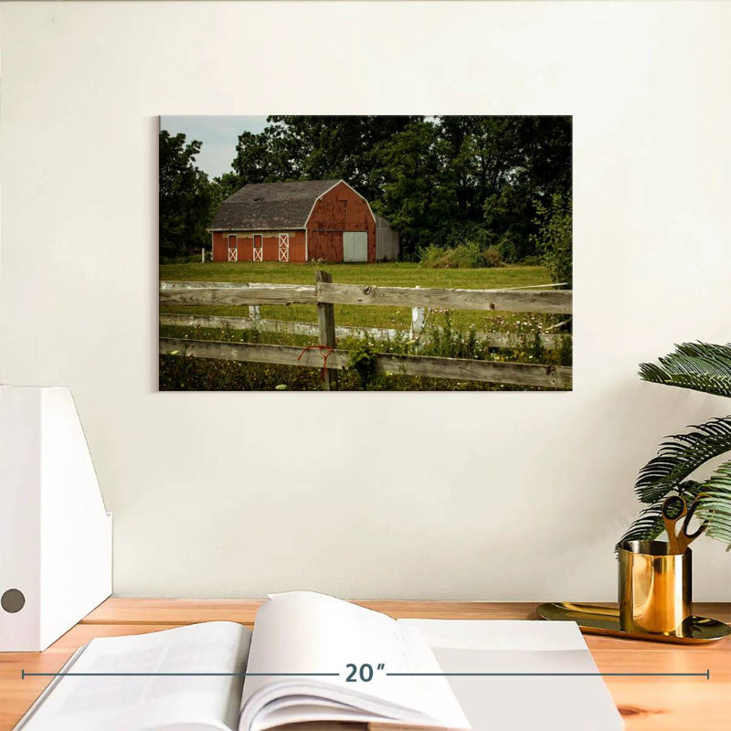 Lilie Rural Farm Barn, 8" H x 12" W