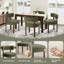 Upholstered Solid Wood Dining Chair Side Chair-1847099155