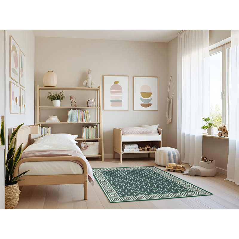 Tapis vert contemporain, Rectangle 4 pi x 6 pi