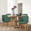 Swivel Linen Modern Upholstered Back Dining & Side Chair-1055869299