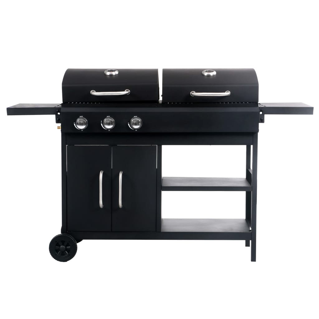Theroux Symple Stuff 3 - Burner Countertop Liquid Propane 28660 BTU BTU Gas Grill with Cabinet