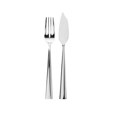 Ensemble de couverts à poisson Energia - 24 pièces - Acier inoxydable