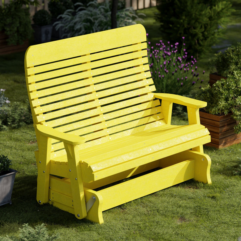 Fauteuil oscillant Signature, Jaune citron