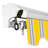 Advaning 10'x8' Manual Patio Retractable Awning-86665066-14236693