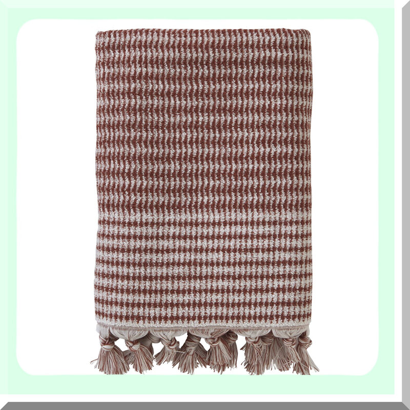 PureTurk Cotton Luxe Bath Towel, 28x54, Spice