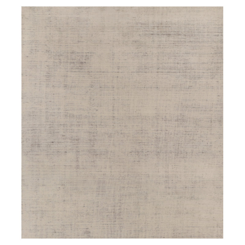 Textural Hand Knotted Area Rug