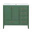 Meuble-lavabo de salle de bain avec lavabo, armoire de salle de bain avec 4 tiroirs et porte à fermeture douce, meuble-lavabo moderne avec rangement-1451418533