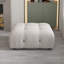 Repose-pieds carré standard en velours Jesse-820900904