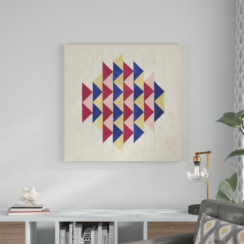 " Geometric Pattern Play IV " by Naomi McCavitt, 30" H x 30" W, Wrapped Canvas