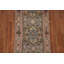 Tapis de couloir gris traditionnel en laine 3 x 10