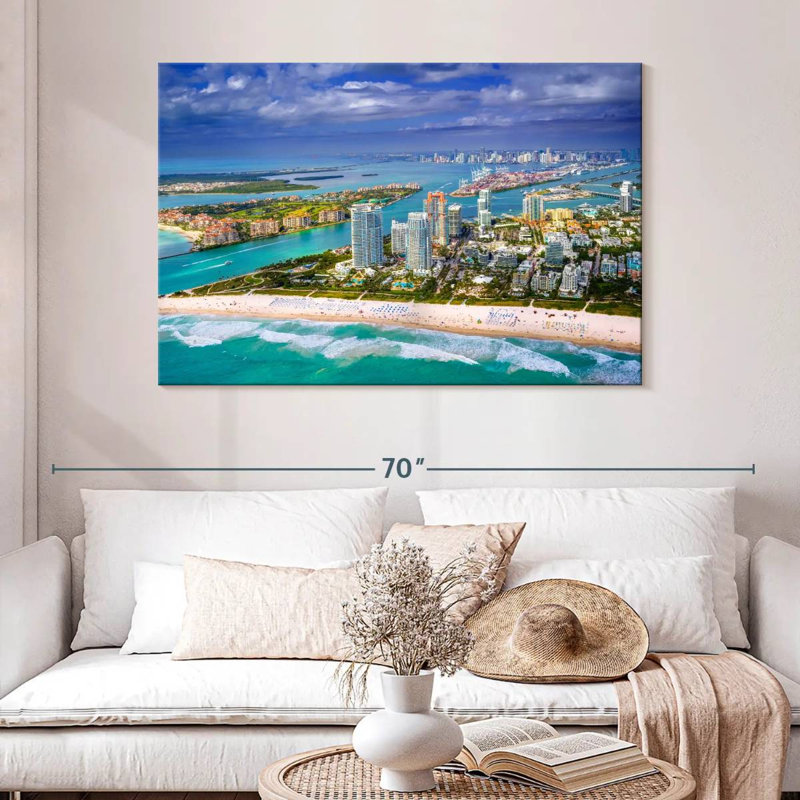 Kavia Miami South Beach II, H 32 po x l 48 po