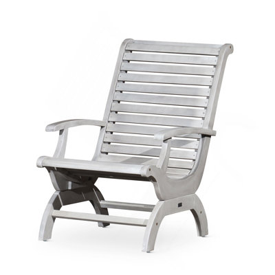 Chaise en bois d'eucalyptus
