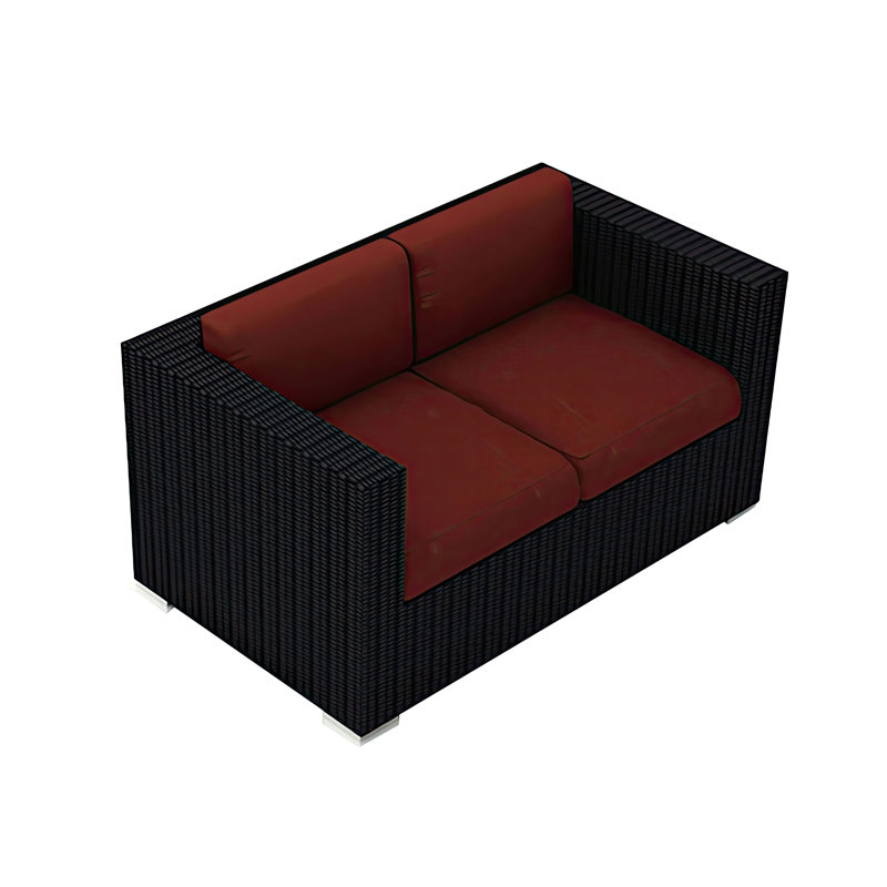Urbana Outdoor 2 - Seat Loveseat, Canvas Henna Sunbrella® Canvas