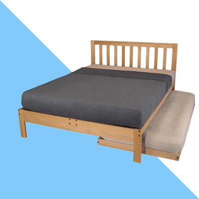 Solid Wood Slat Bed