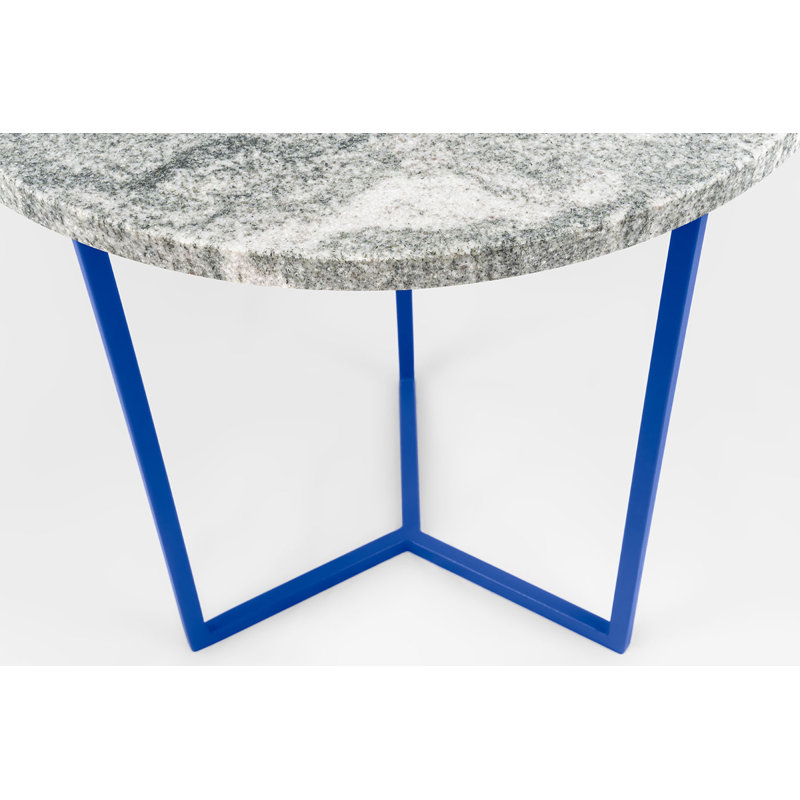 Aeesha Frame End Table, Blue