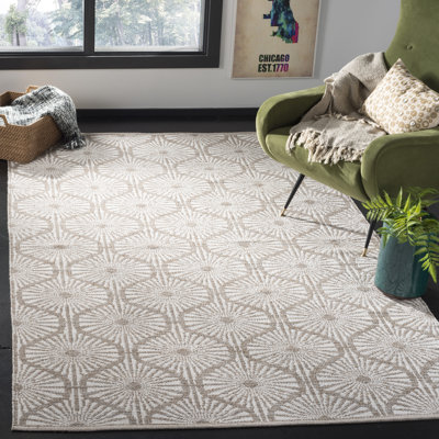 Tapis beige / ivoire tissé à la main Oak Hill