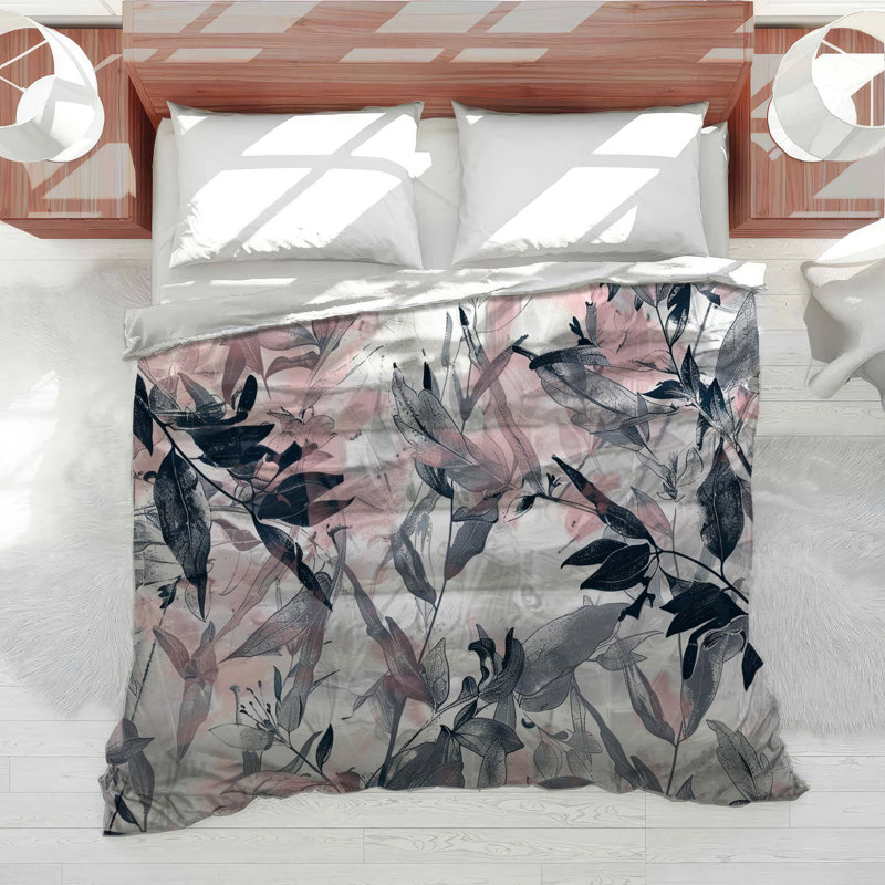 Édredon Botanical Floral Bedding Eclectic, Édredon simple très long