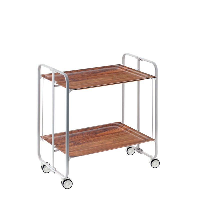 Mald Serving Cart, Grey, Cedar