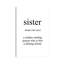 Sister Sens - reproduction d'art textuel-52873305-52873308-52873315