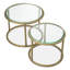 Addison Glass Nesting End Table