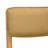 Modern Wooden Blended Linen Yellow Dining Chair-202347710