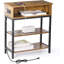 Table de chevet Noell en brun