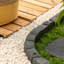 2 x Roman Stone Recycled Rubber Garden Border 1.2m-112804035