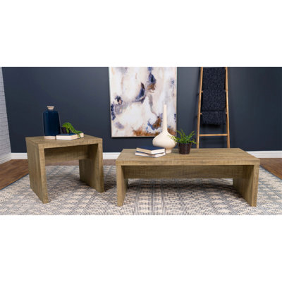 Brianna Mango Rectangular Engineered Wood Coffee Table