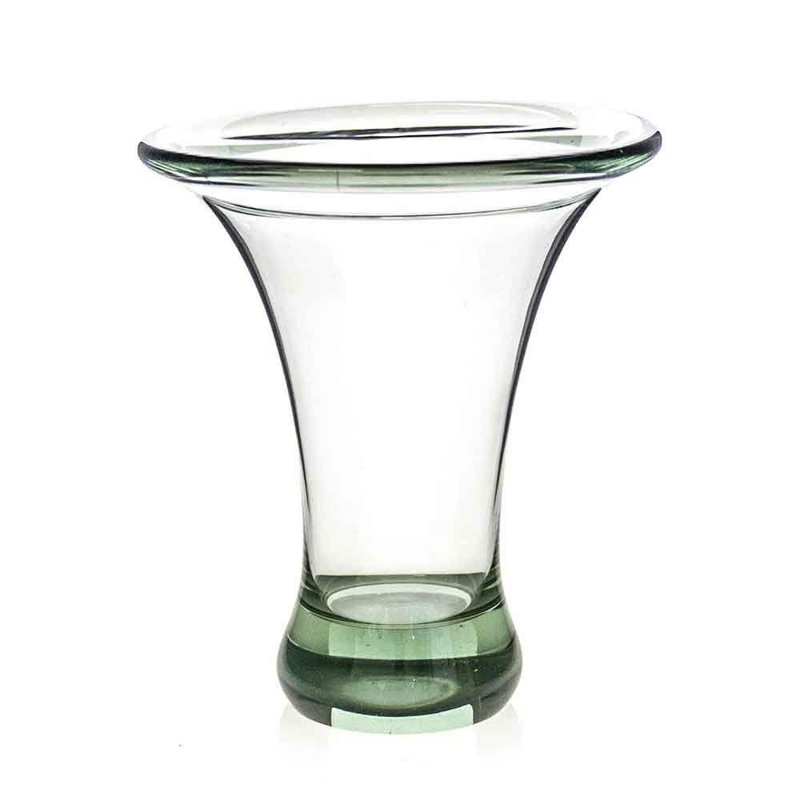 Mostafa Glass Table Vase, 32cm H x 3.2cm W x 29cm D
