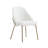 Fakenham Leatherette Dining Chair with Steel Legs-940376556-940376557-939890183