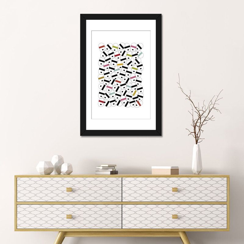 « future faces », impression sur toile tendue, H 24 po x l 16 po x P 1 po, Papier d'art encadré noir, Blanc