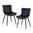 Heitger Leather Upholstered Side Chairs Modern Dining Chairs, Wingback Dining Room Chair-1132972913