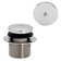 1-1/2" Coarse Thread Tip-Toe Bathtub Leg Drain Trim Set with One-Hole Overflow