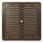 Highsmith Rectangular Outdoor Dining Table With Umbrella Hole , in. W 42'' in. D-27118157-88111628