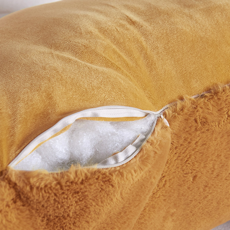 Coussin de dossier , Orange brûlé