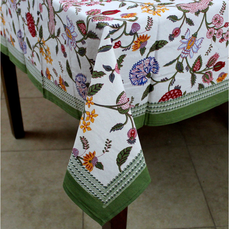 Erdem Cotton Floral Tablecloth, 90" x 60"