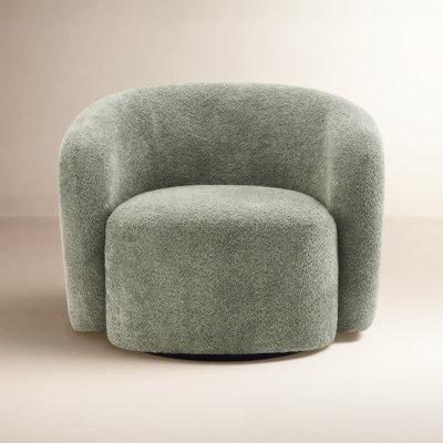Latitude Run® Munehito Swivel Barrel Chair
