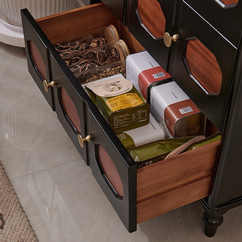 Retro Small Accent Cabinet