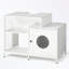 Bathroom Cat Litter Box Hideaway with Divider