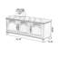 Banc rembourré brun-1091073435